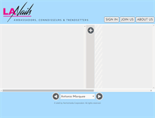 Tablet Screenshot of lanails.com